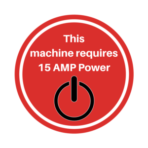 15 AMP Power Required