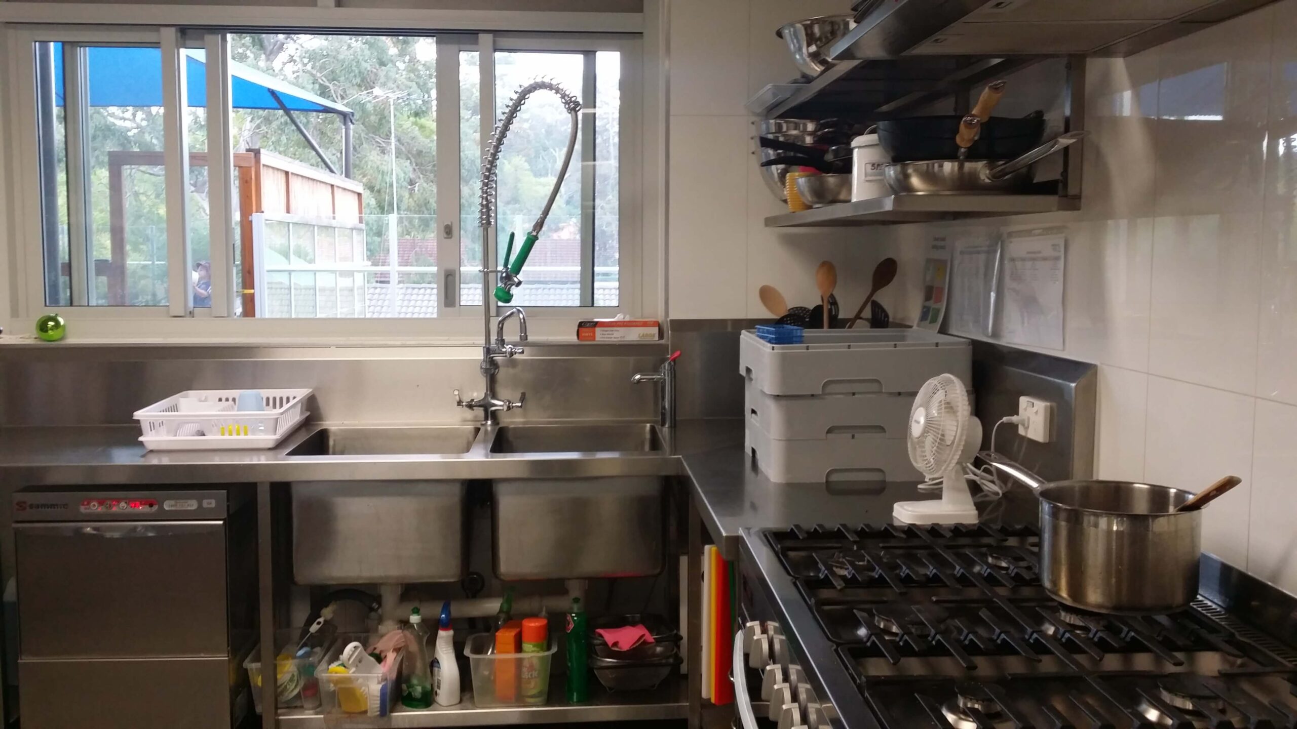 Image of before and after school care kitchen