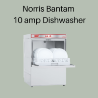 WS-Norris Bantam 10 amp commercial dishwasher