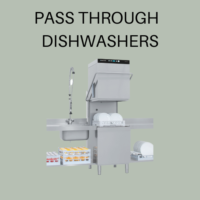 Pass through dishwasher link